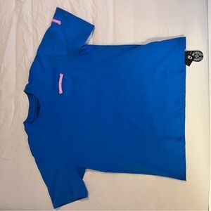 Chrome hearts blue scroll tee